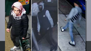 Three men wanted in connection to overnight shooting of livery cab driver.