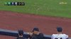 Yankees in Dugout Throw Chewed Gum Onto Field During Game Against A's