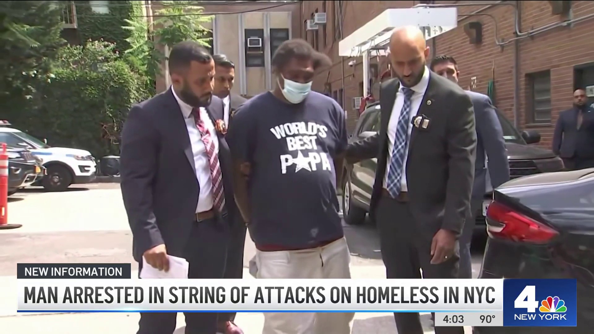 Man Arrested In String Of Attacks On Homeless In NYC – NBC New York