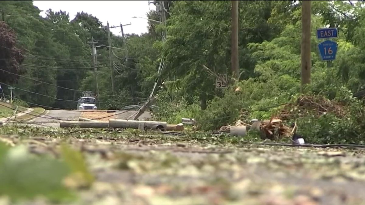 Suffolk County Cleaning Up After Severe Weather NBC New York