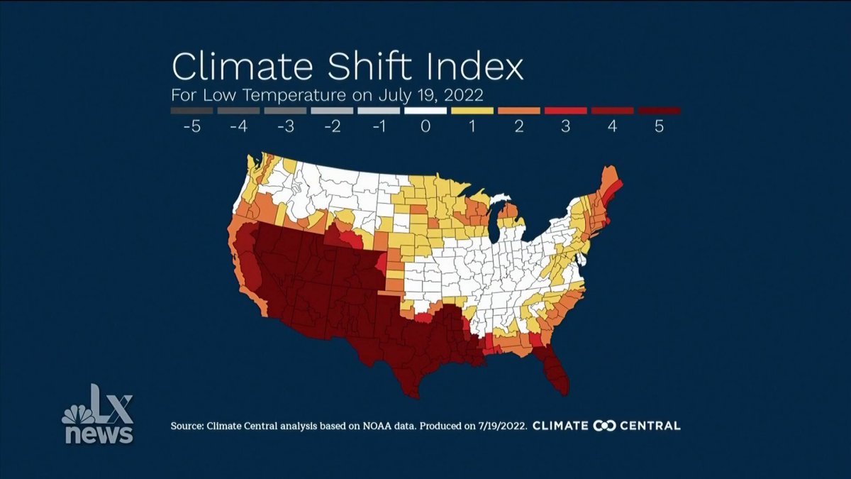 This Map Shows the ‘Fingerprints’ of Climate Change – NBC New York