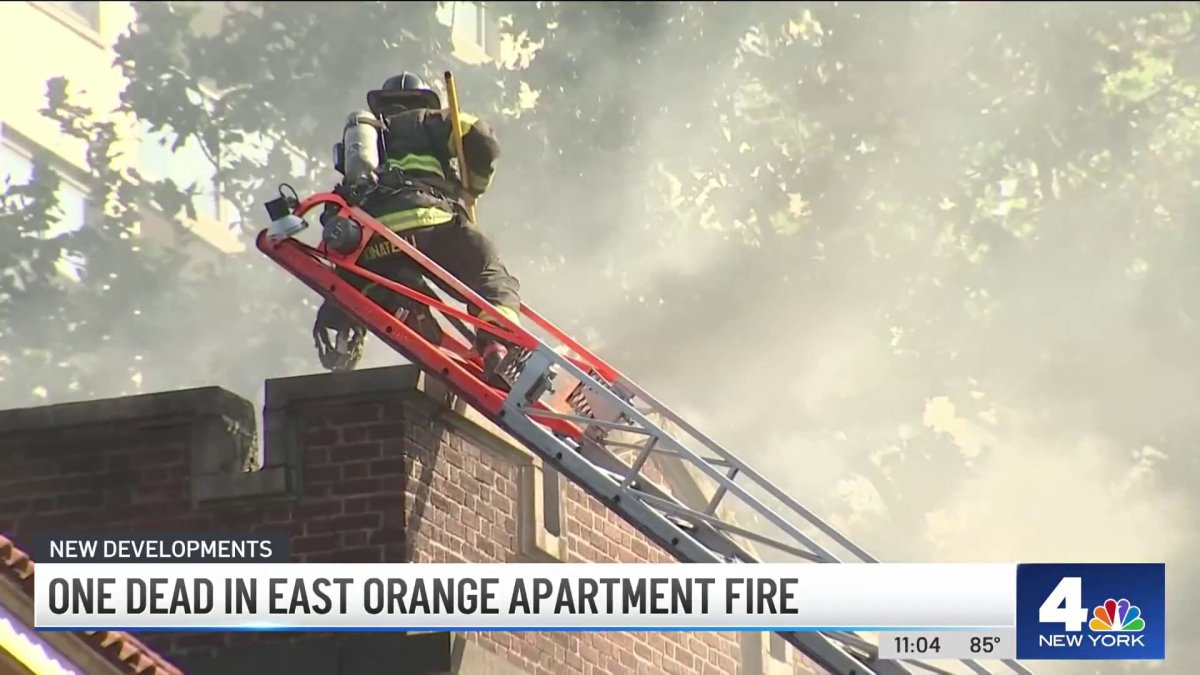 One Dead in East Orange Apartment Fire – NBC New York