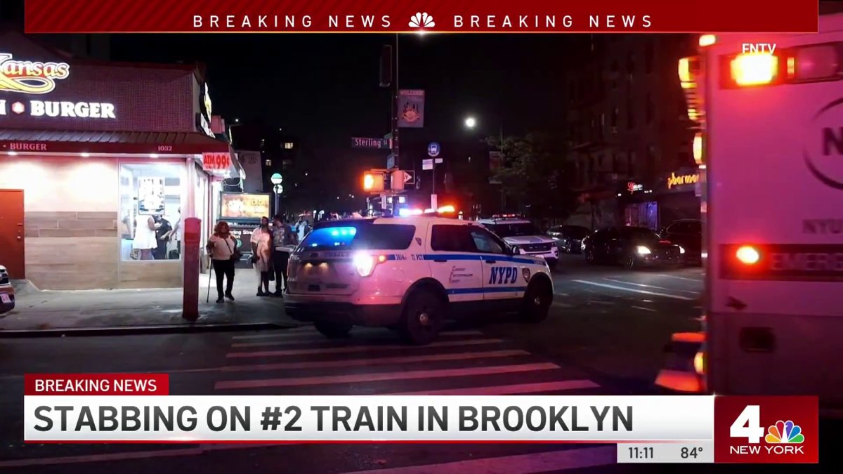 Subway Rider Stabbed on 2 Train in Brooklyn – NBC New York