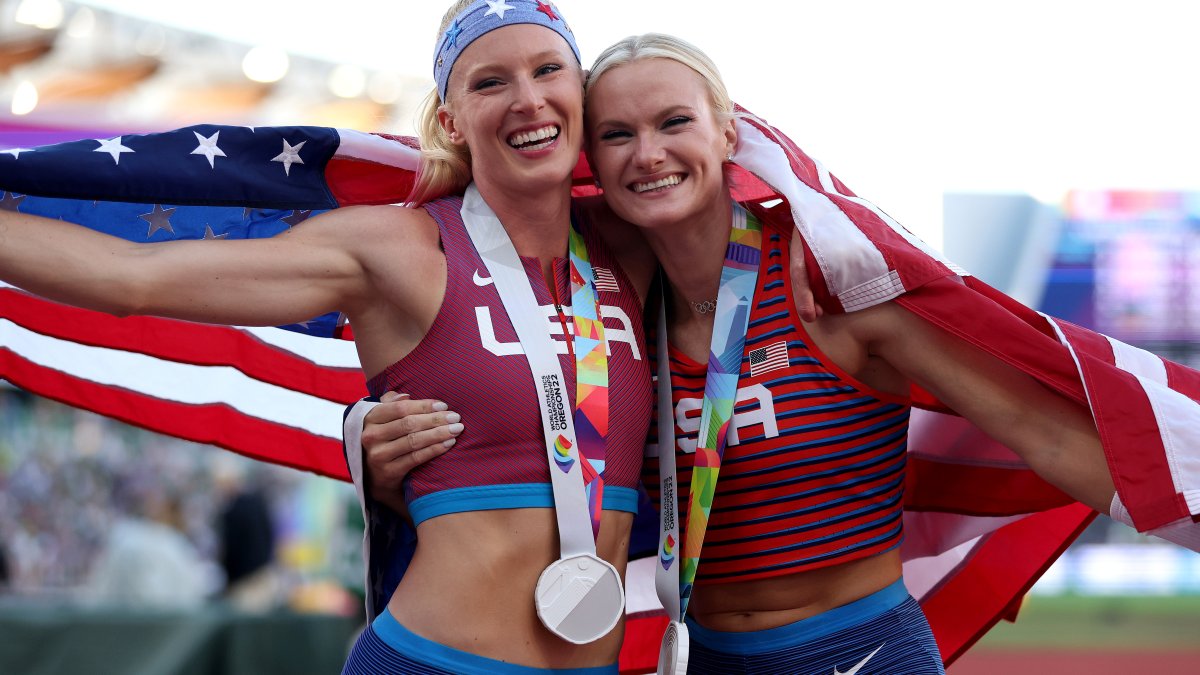 Team USA Track and Field Turns in RecordSetting Medal Day at Worlds