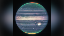 NASA’s James Webb Space Telescope has captured new images of Jupiter. This image comes from the observatory’s Near-Infrared Camera (NIRCam), which has three specialized infrared filters that showcase details of the planet.