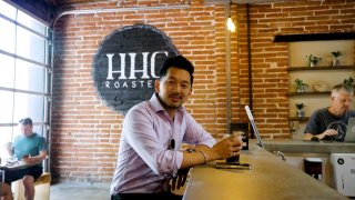 Moses Lin, 29, lives in Anaheim, California, and works as a wedding guitarist and landlord.