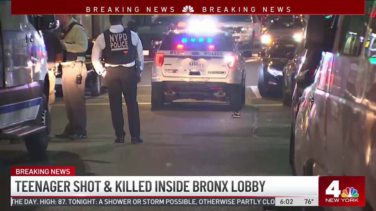 14-year-old Boy Shot Dead In Bronx Building Lobby – Nbc New York