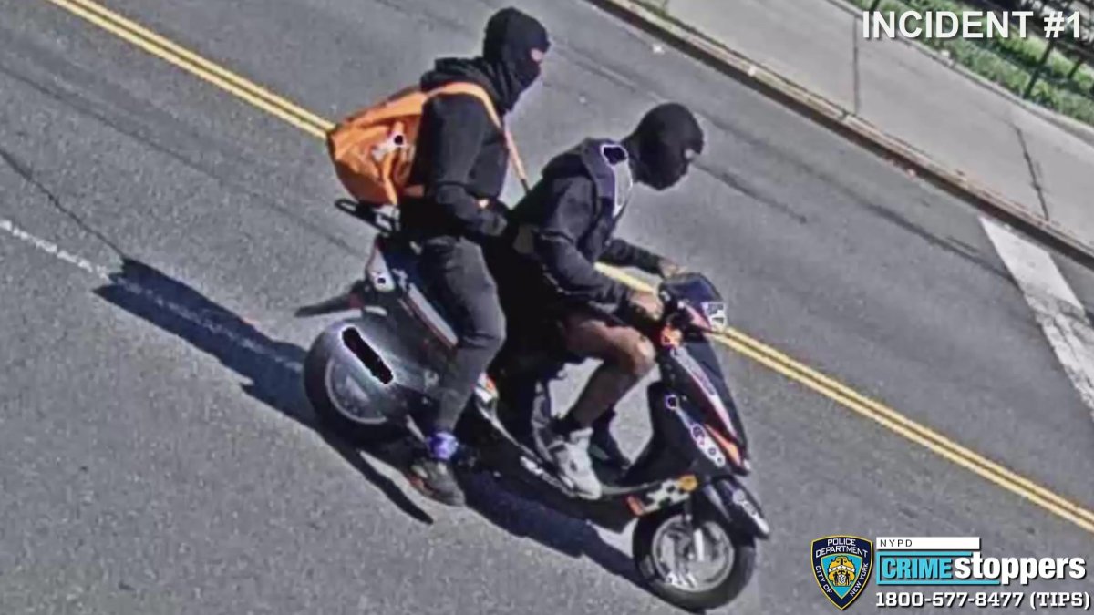 NYC ScooterRiding Duo Sought for Three Armed Robberies in 32 Minutes