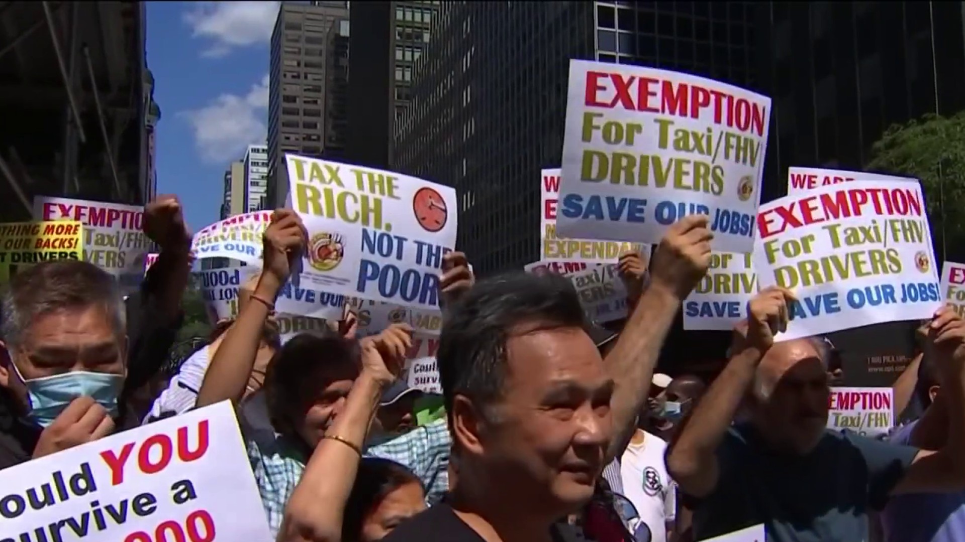 NYC Yellow Cab Drivers See Red Over MTA’s Proposed Congestion Pricing ...