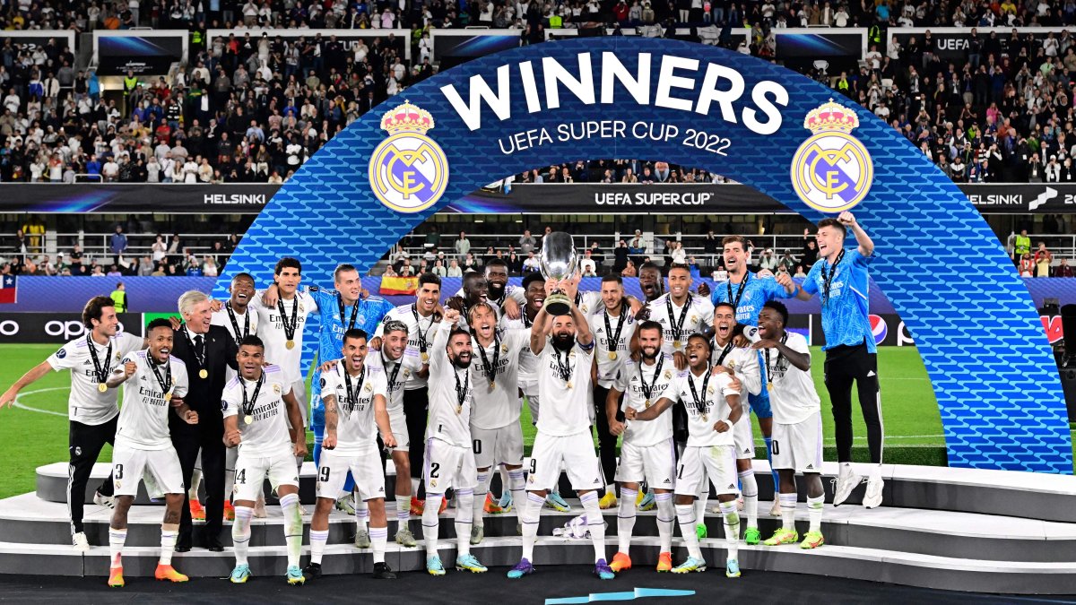 Real Madrid Wins 2022 UEFA Super Cup 2-0 Against Eintracht Frankfurt – NBC  New York