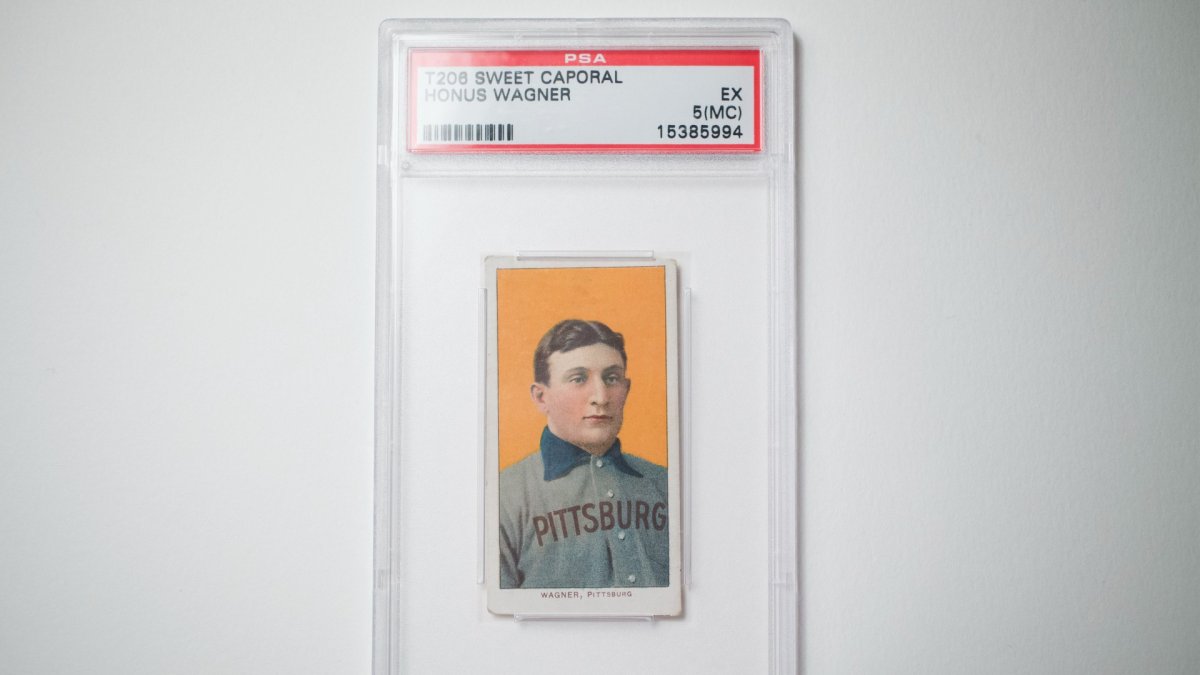 Honus Wagner T-206 Baseball Card Sells for Record-Breaking $7.25M – NBC ...