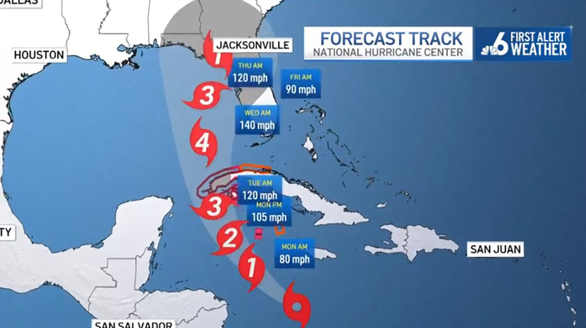 Ian Anticipated to Grow to be Hurricane Sunday, Parts of Florida Stay ...