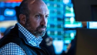 Traders on the floor of the NYSE, Sept 7, 2022.