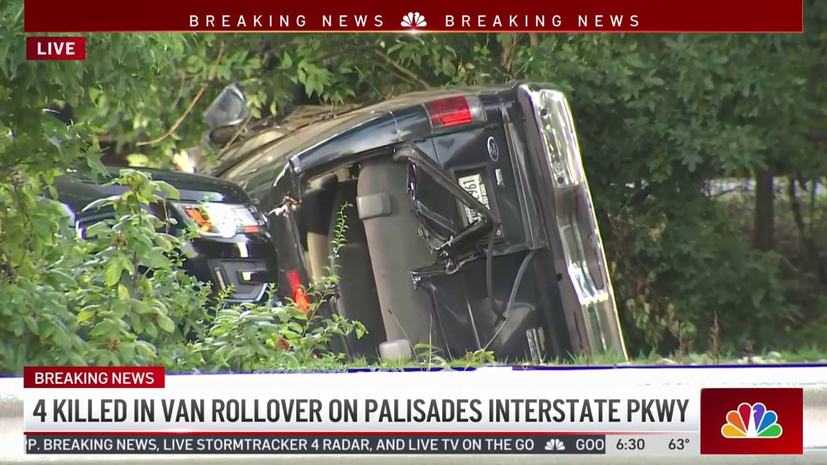 Palisades Parkway Crash Kills 4, Shuts Down Traffic NBC New York