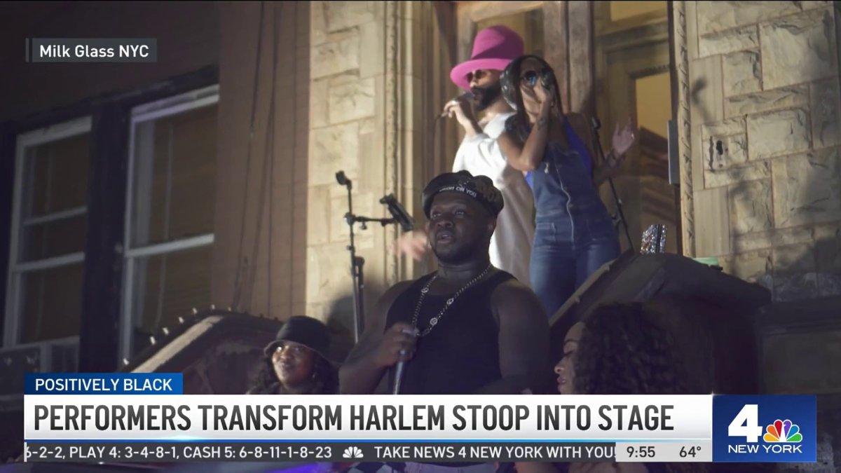 Positively Black: Performers Transform Harlem Stoop Into Stage – NBC ...