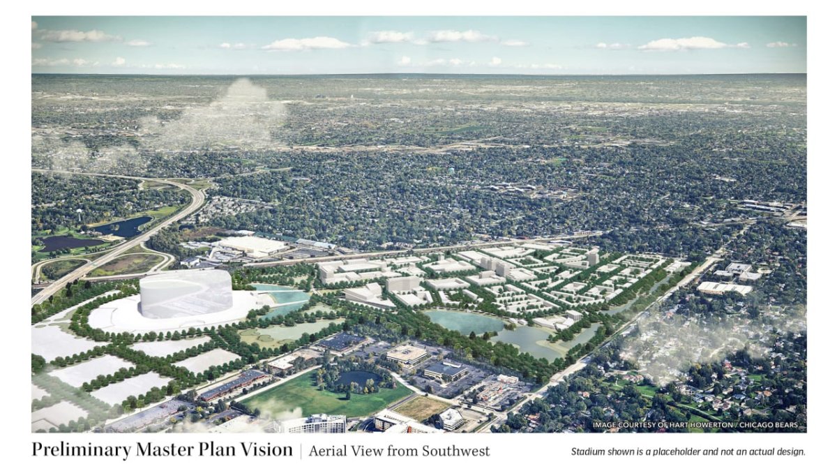 Bears’ Arlington Park Master Plan Revealed: Maps, Plans, Graphics – NBC ...