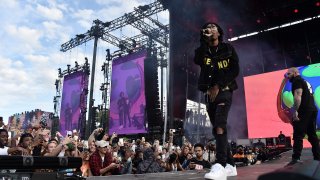 Lil Tecca performs live during Rolling Loud music festival at Citi Field on October 13, 2019 in New York City. (Photo by Steven Ferdman/Getty Images)