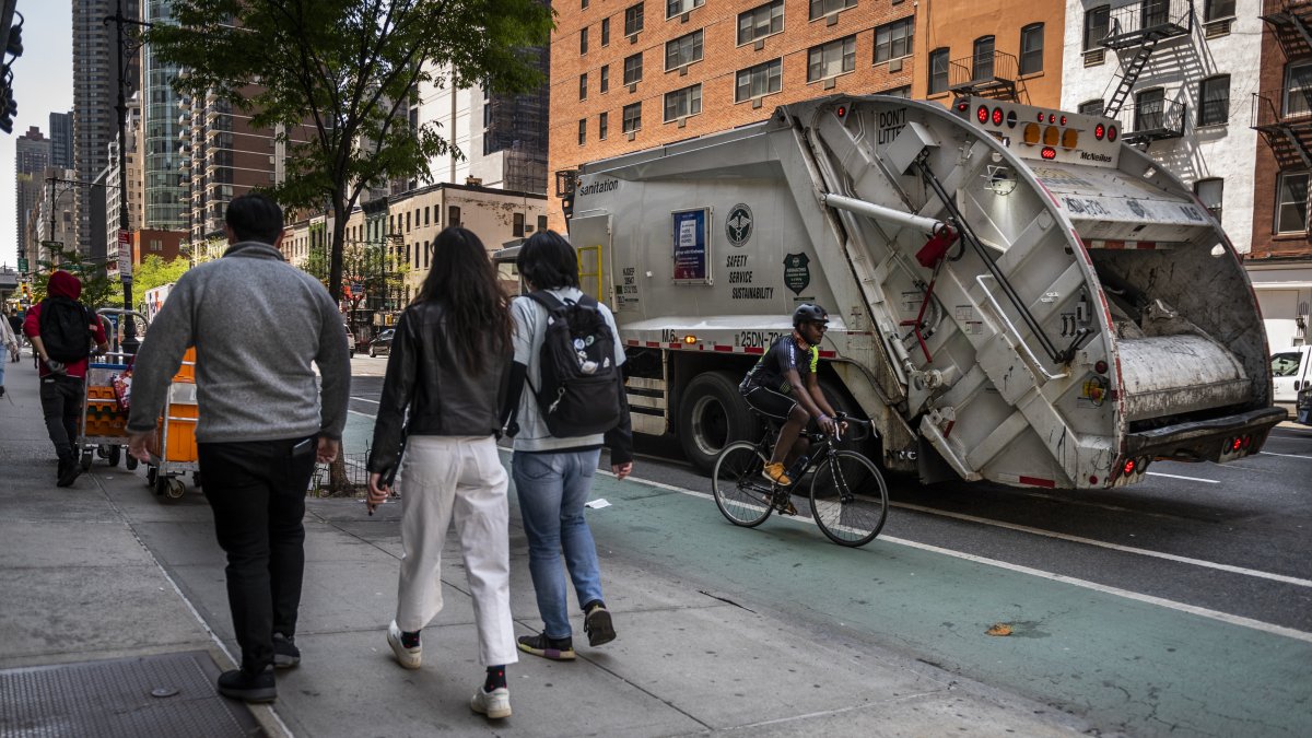 NYC Trash Pickup Offered on Labor Day NBC New York