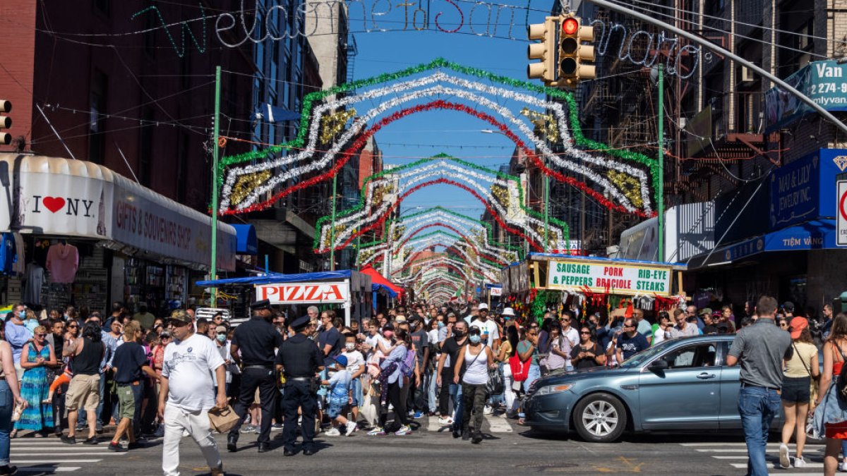 San Gennaro Festival NYC Kicks Off on Mulberry Street NBC New York