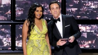 (l-r) Mindy Kaling and B.J. Novak