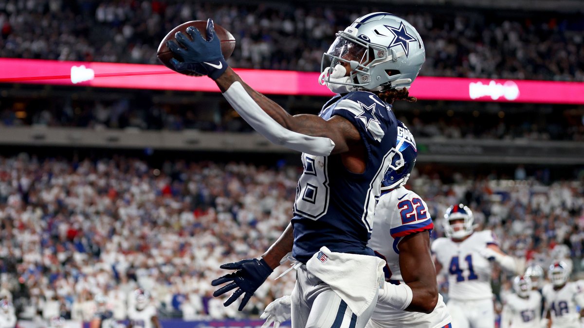 Lamb's 1-Handed TD Catch Gives Dallas 23-16 Win Over Giants – NBC New York