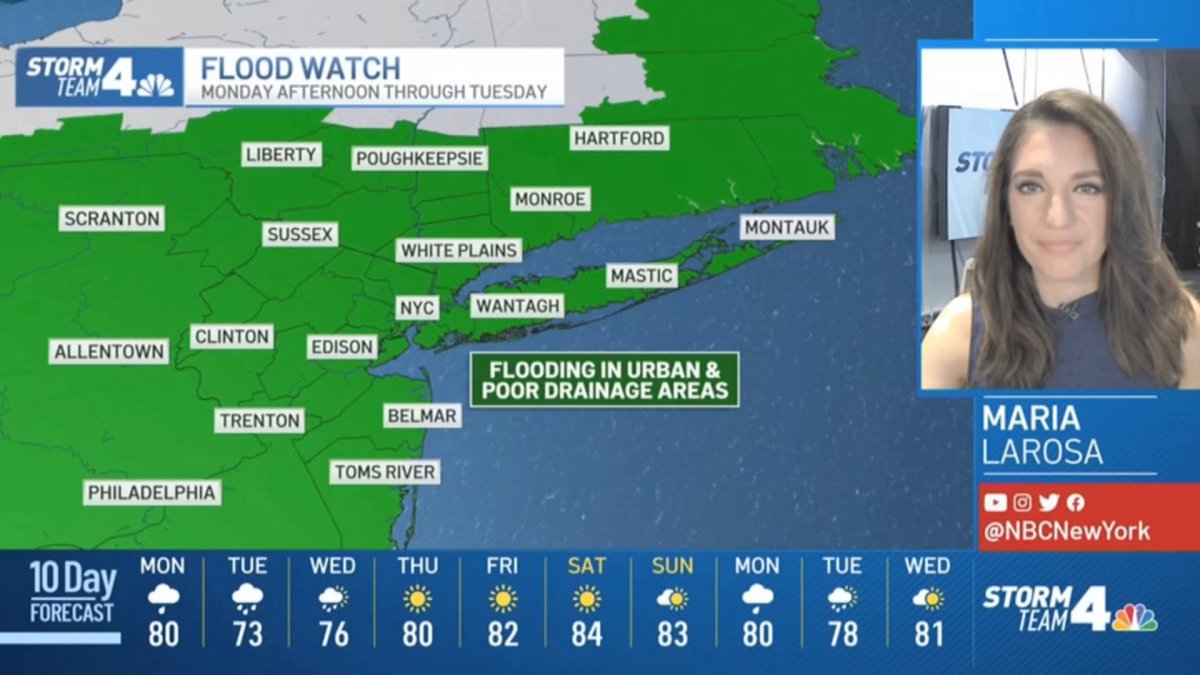 Latest Forecast From Storm Team 4 – NBC New York