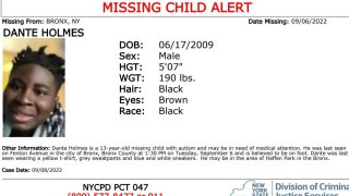 bronx missing child