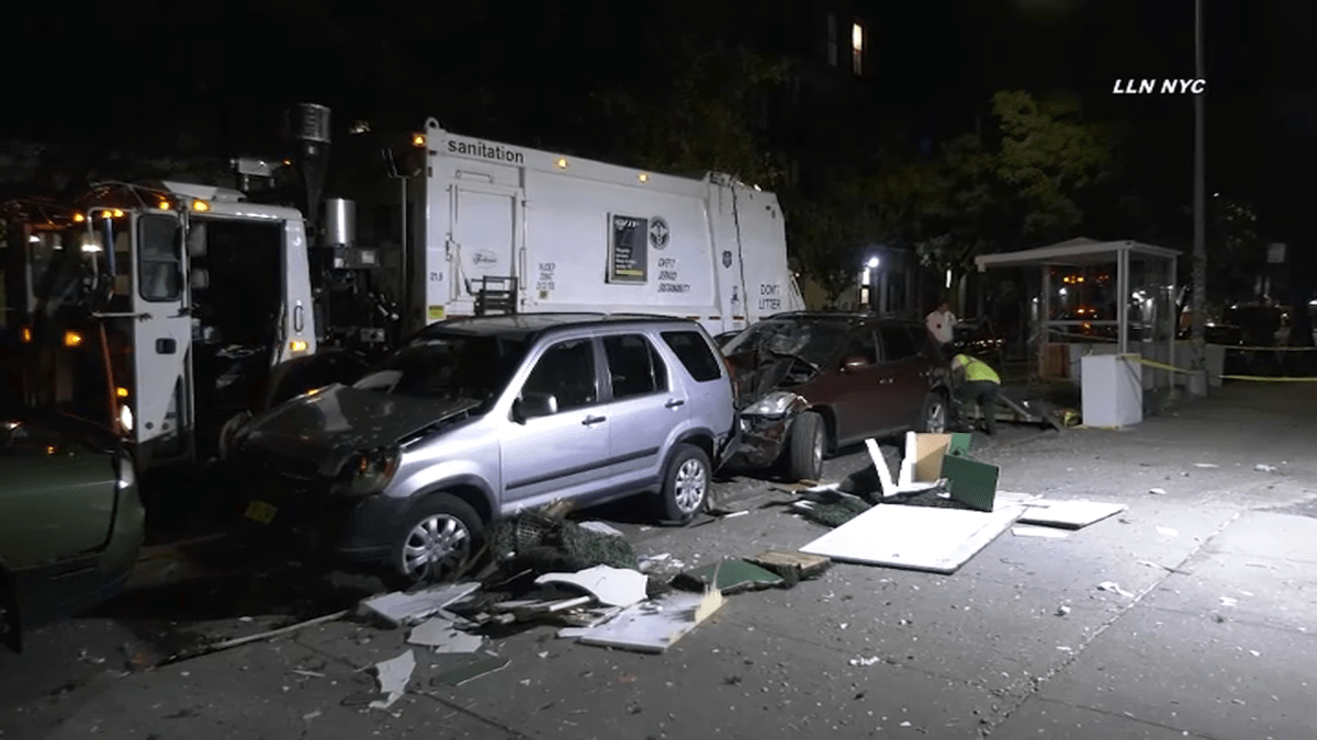 Driver Flees 7-Car Harlem Crash Saturday – NBC New York