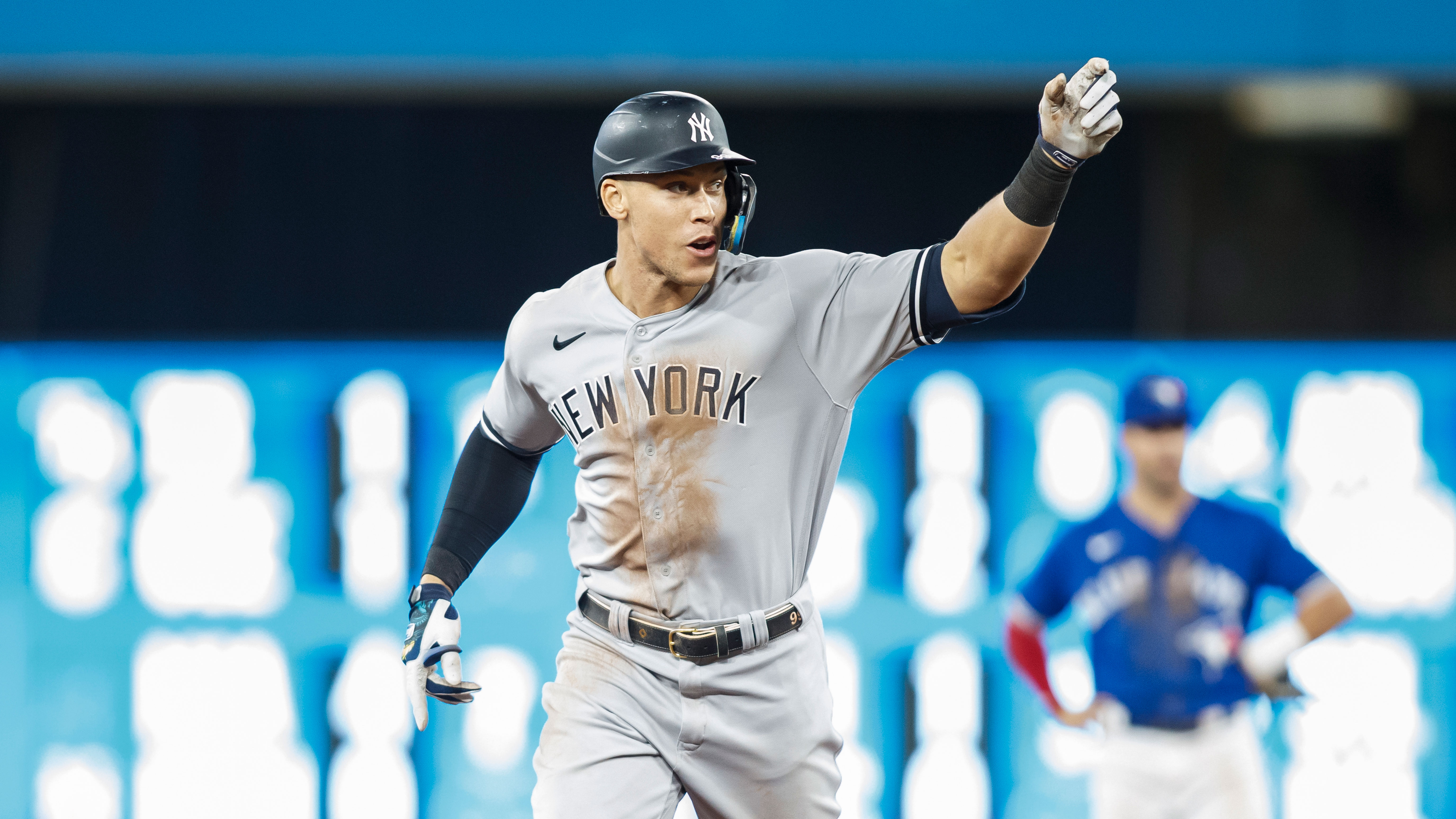 Y yankees mlb jersey database ankees hang on for 5-4 win, wait goes on for  Aaron Judge's 61st homer