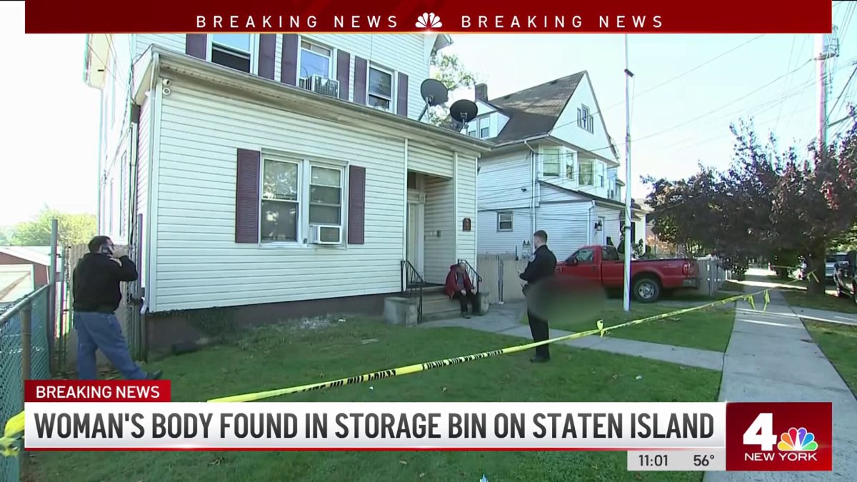 Dead Woman Found in NYC Driveway Bin, Cops Say – NBC New York