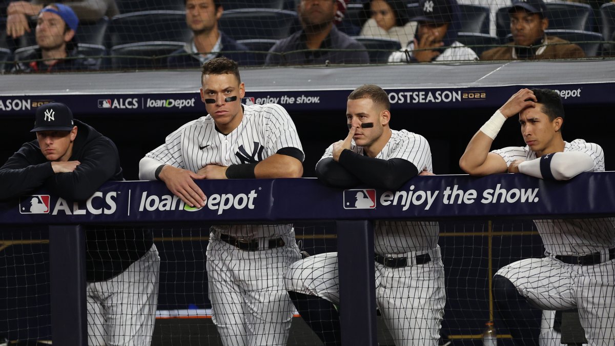 Choke! Yankees' season on brink after they blow 2-run lead in 9th and lose  to Guardians 