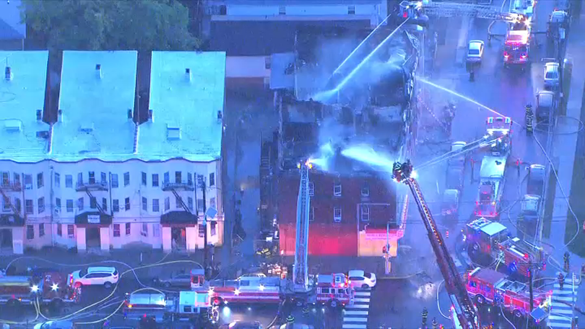 Passaic Fire Destroys Apartment Building, 66 Left Displaced NBC New York
