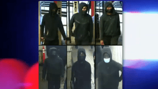 Six suspects wanted by police in a midtown subway station stabbing.
