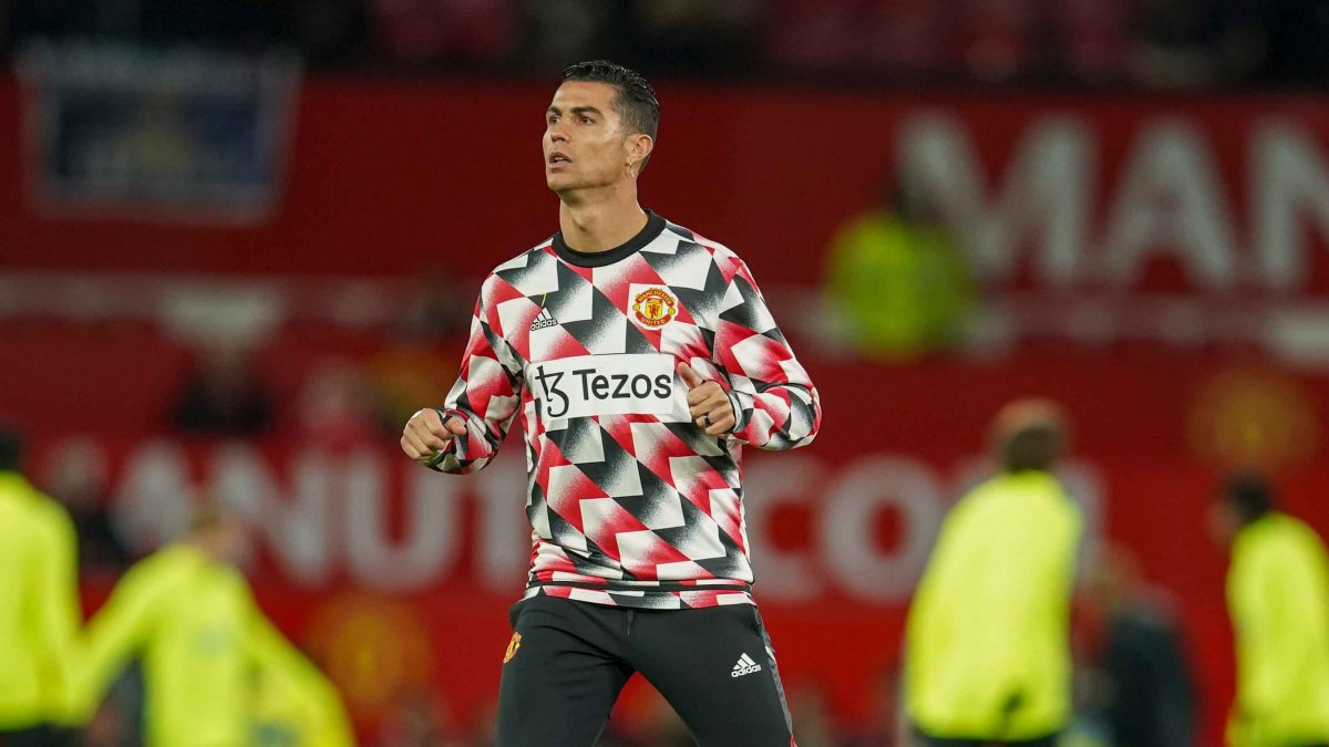 Cristiano Ronaldo trolled by team-mates for garish £1,250 matching Louis  Vuitton shirt and shorts combo – The US Sun