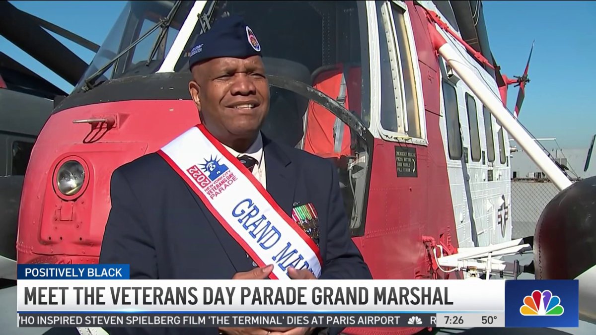 Positively Black Meet the Veteran’s Day Parade Grand Marshal NBC New