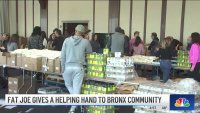 Fat Joe Gives a Helping Hand to Bronx Community