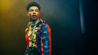 File - Blueface performs at O2 Academy Brixton on Nov. 20, 2019, in London, England.