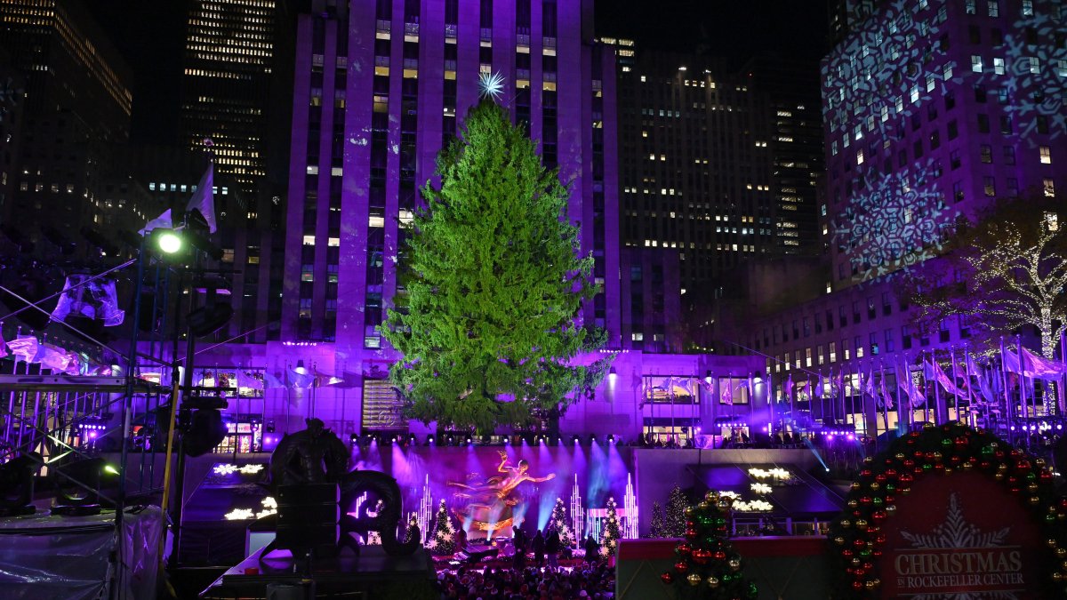 Listen Up Live Rockefeller Center Christmas Tree Lighting 2022 NBC