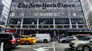 FILE – The New York Times building in Manhattan, Oct. 26, 2022.