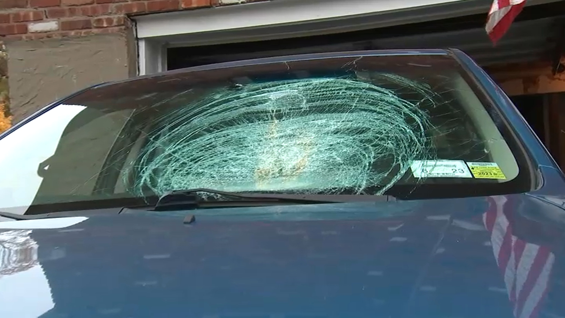 Eggs thrown 2025 at windshield hoax