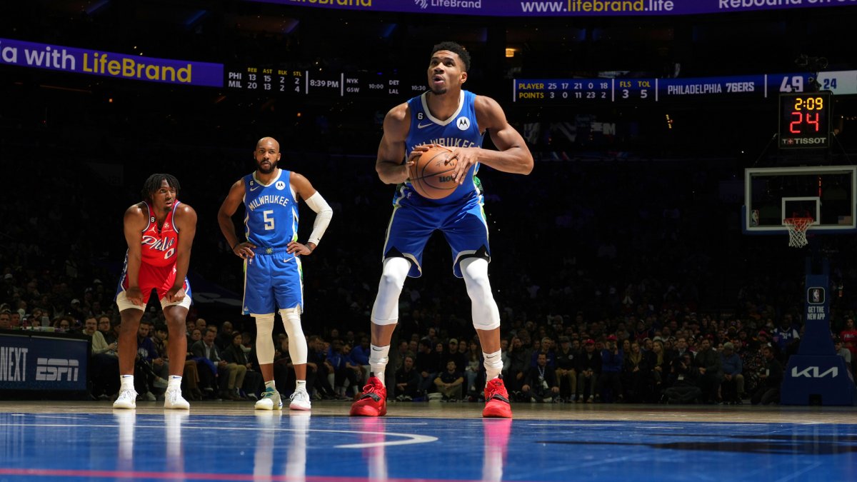 Bucks’ Giannis Antetokounmpo Throws Tantrum, Ladder After Terrible