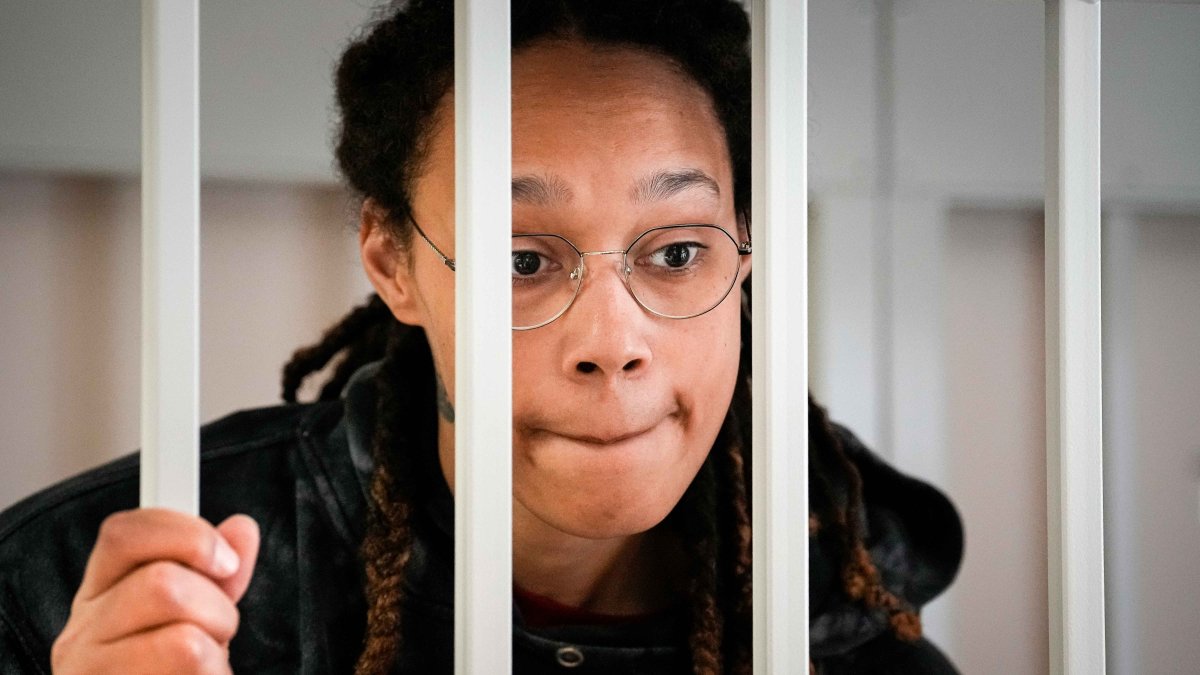 US Embassy Officials Visit Brittney Griner in Russia Prison NBC New York
