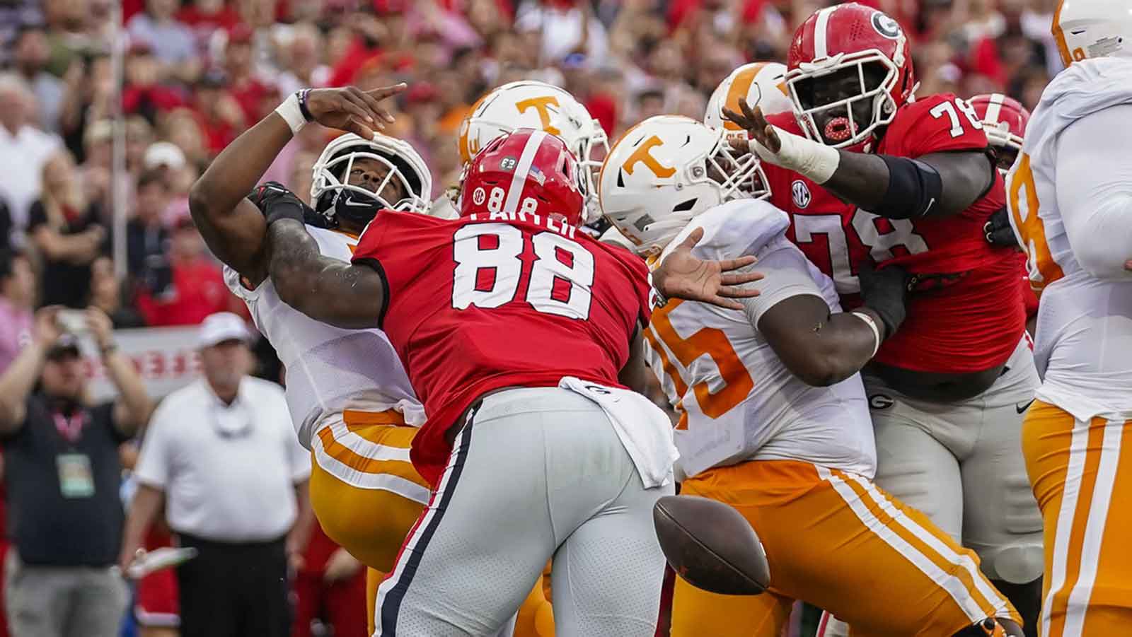 Tennessee at Georgia football game has hype, coveted kickoff slot on CBS