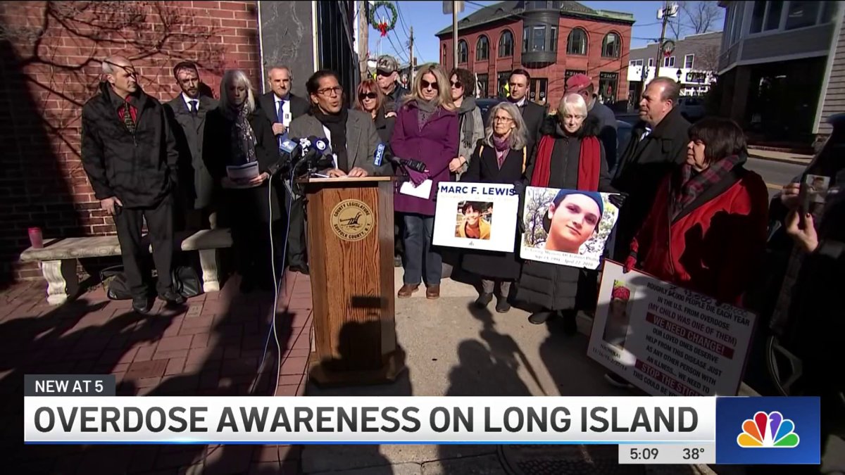 Overdose Awareness on Long Island – NBC New York