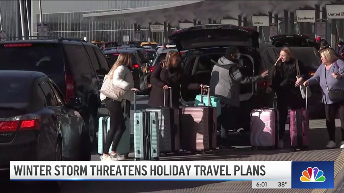 Winter Storm Threatens Holiday Travel Plans – NBC New York