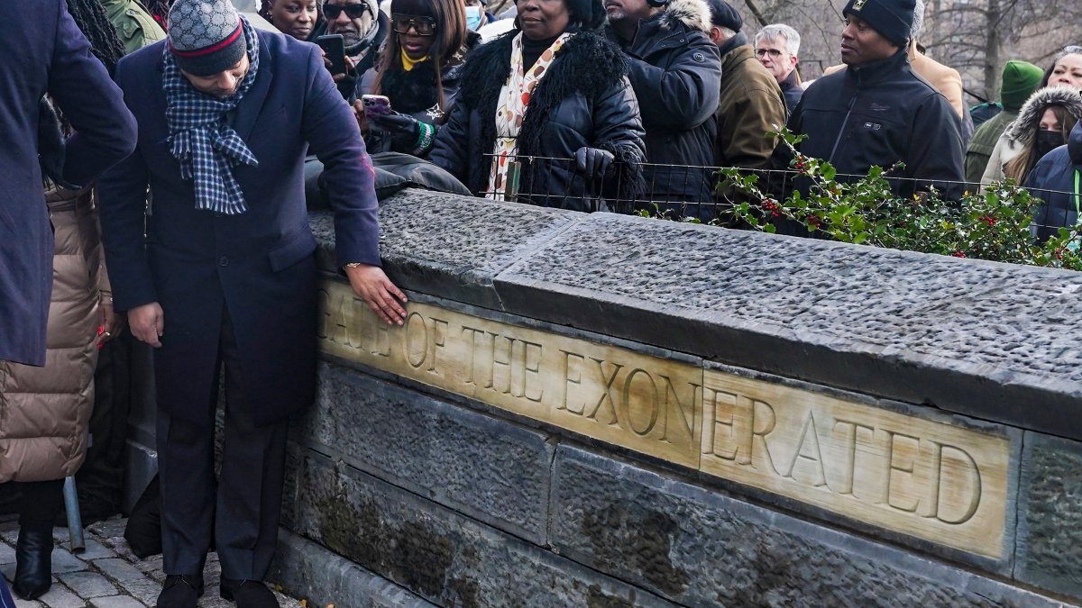 Central Park Entry Gate Commemorates the 'Exonerated Five' – NBC New York - Vimarsana News