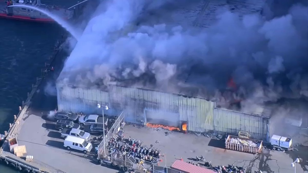NYPD Warehouse Fire: Brooklyn Facility Had History of Sprinkler Violations – NBC New York - Vimarsana News