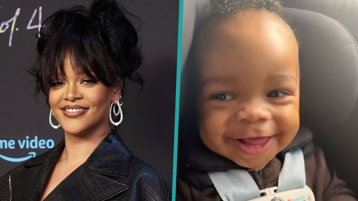 Rihanna Shares First Look at Her Baby Boy in TikTok Video NBC New York(01)