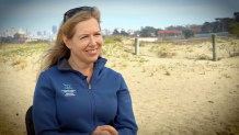 Maria Brown, NOAA Superintendent of both Cordell Bank and Greater Farallones national marine sanctuaries, says NOAA will decide in 2023 whether to enact a mandatory speed limit for large ships entering and leaving the Bay.