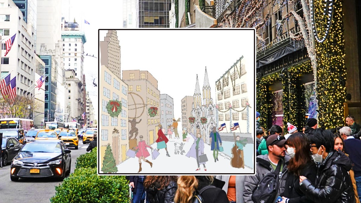 5th Avenue Goes Car-Free From Rockefeller Center to 58th in